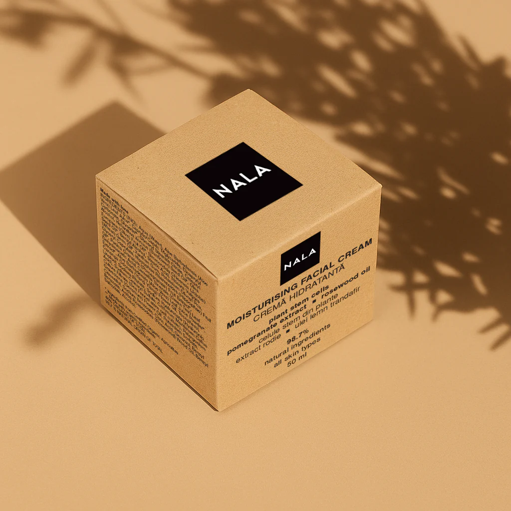 Cremă de față hidratantă - Celule Stem, Rodie și Ulei de Lemn de Trandafir - Image 3