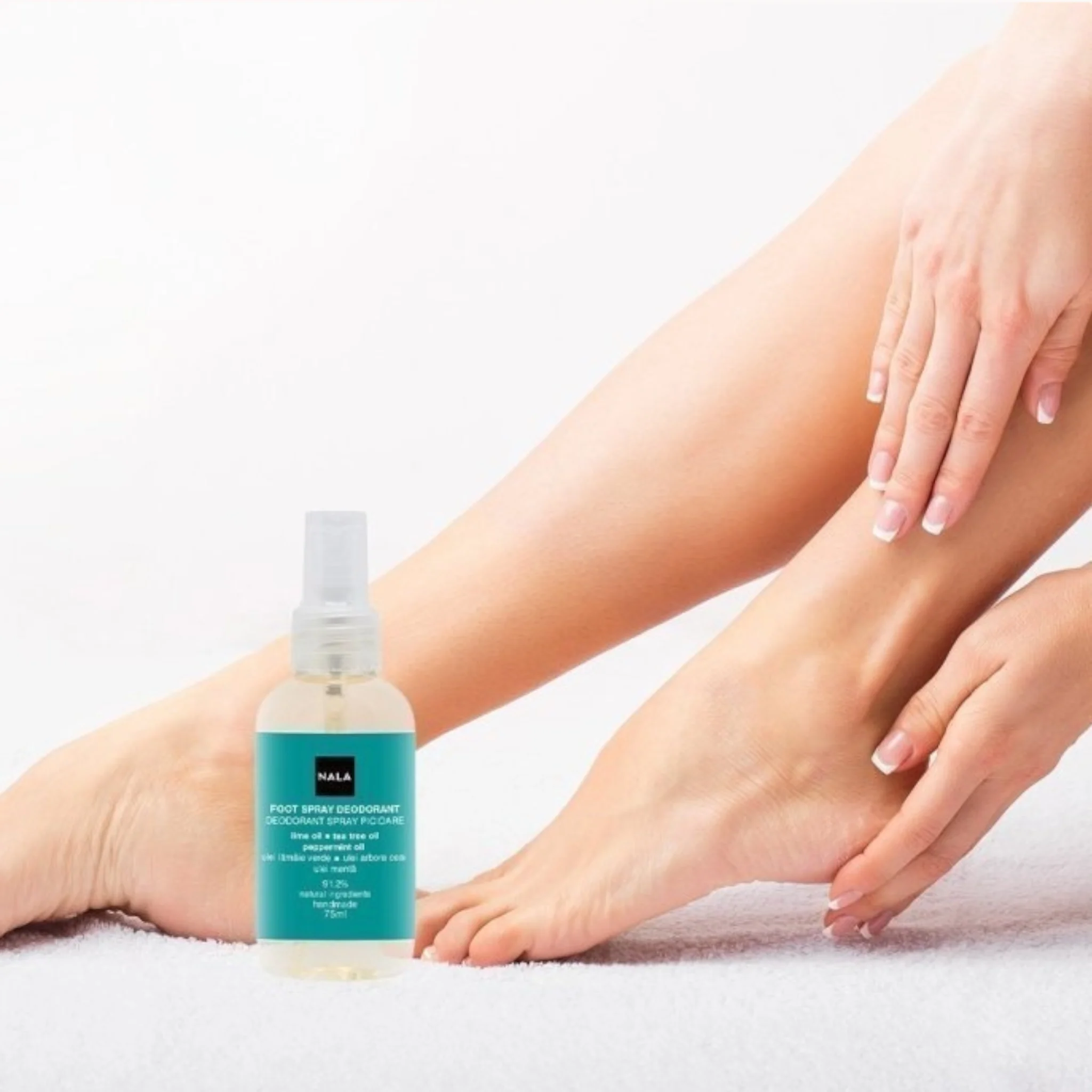 Deodorant Spray Picioare - Lime, Arbore Ceai, Mentă - Image 3