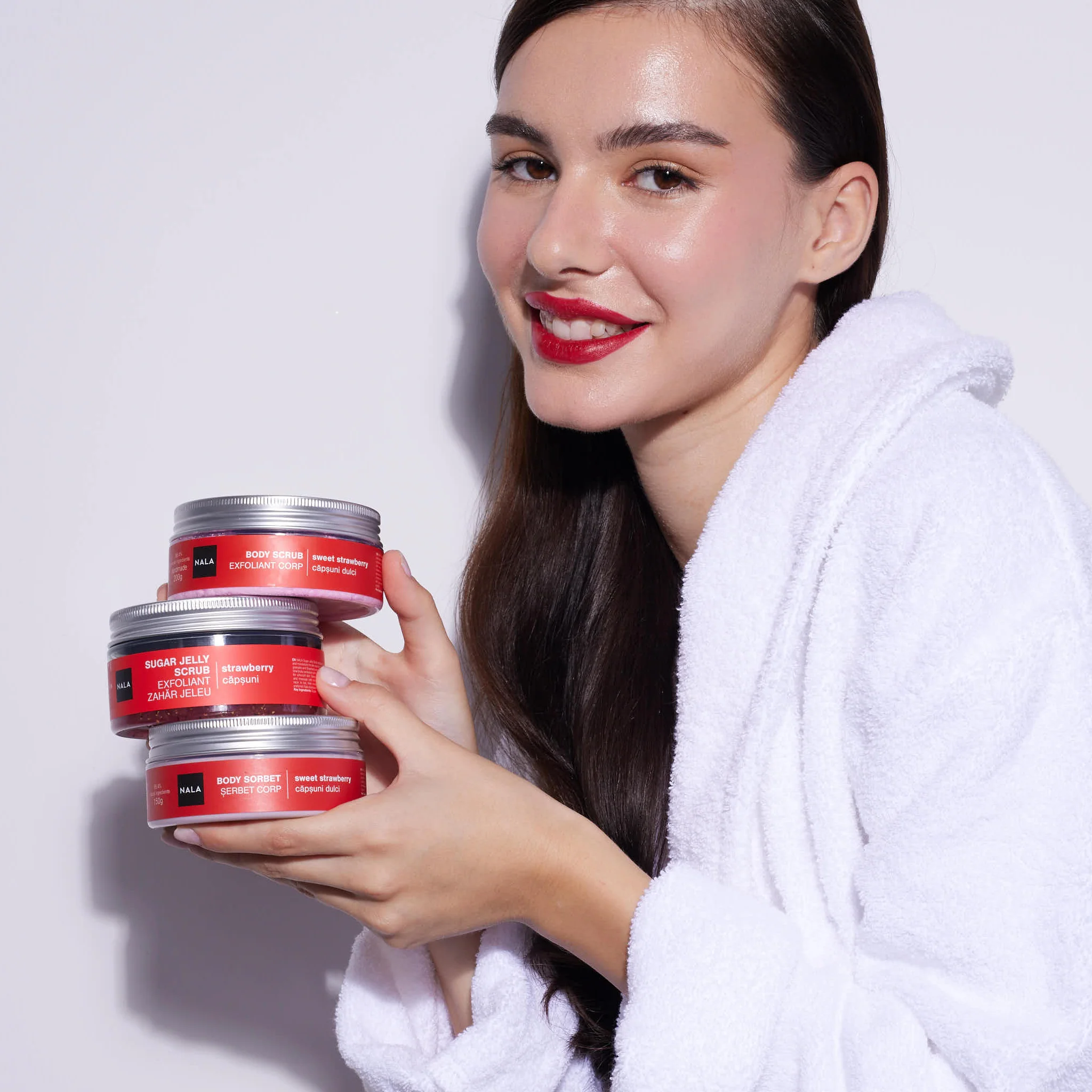 Exfoliant Zahăr Jeleu - Căpșuni - Image 5