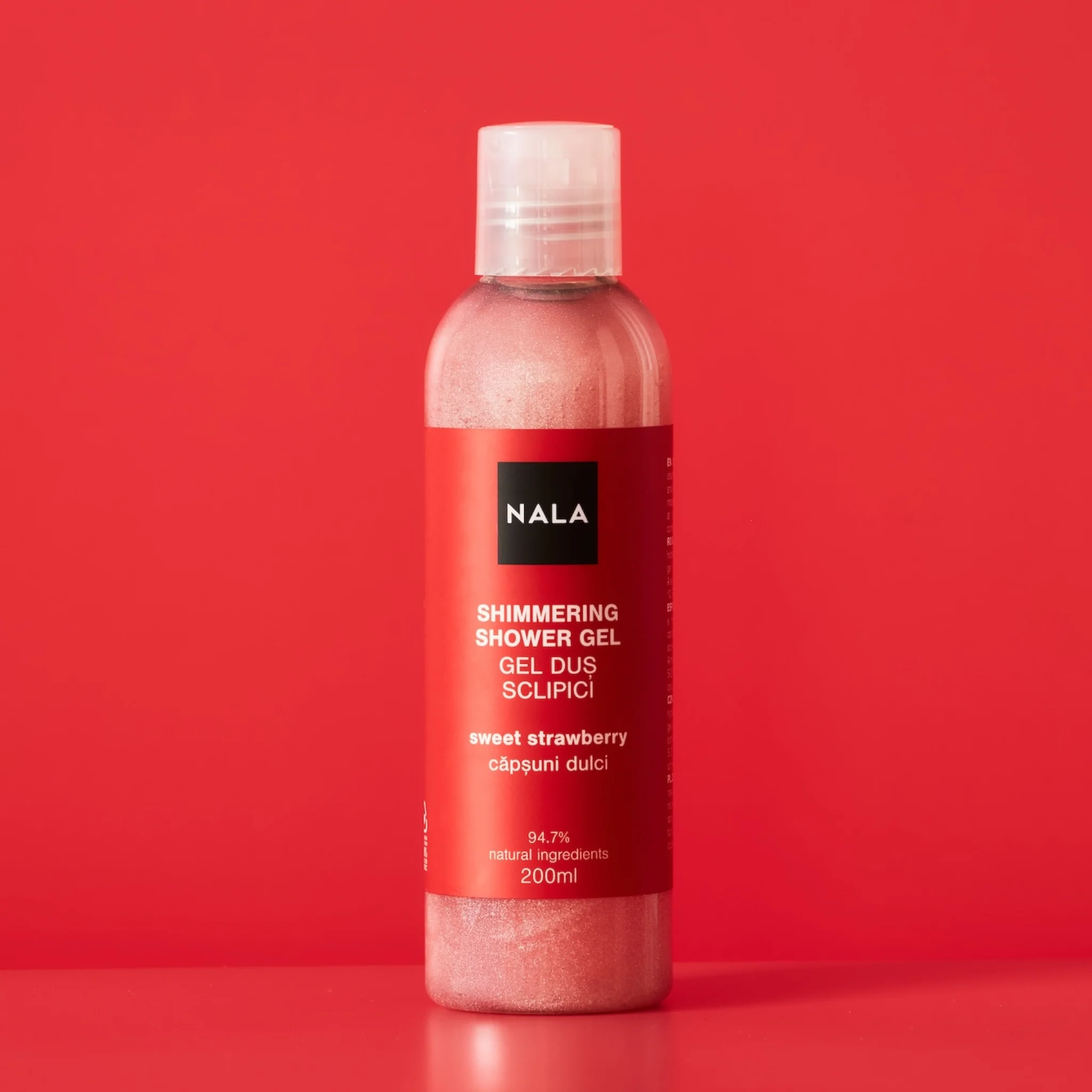 Gel de duș cu Sclipici - Căpșuni Dulci - Image 5