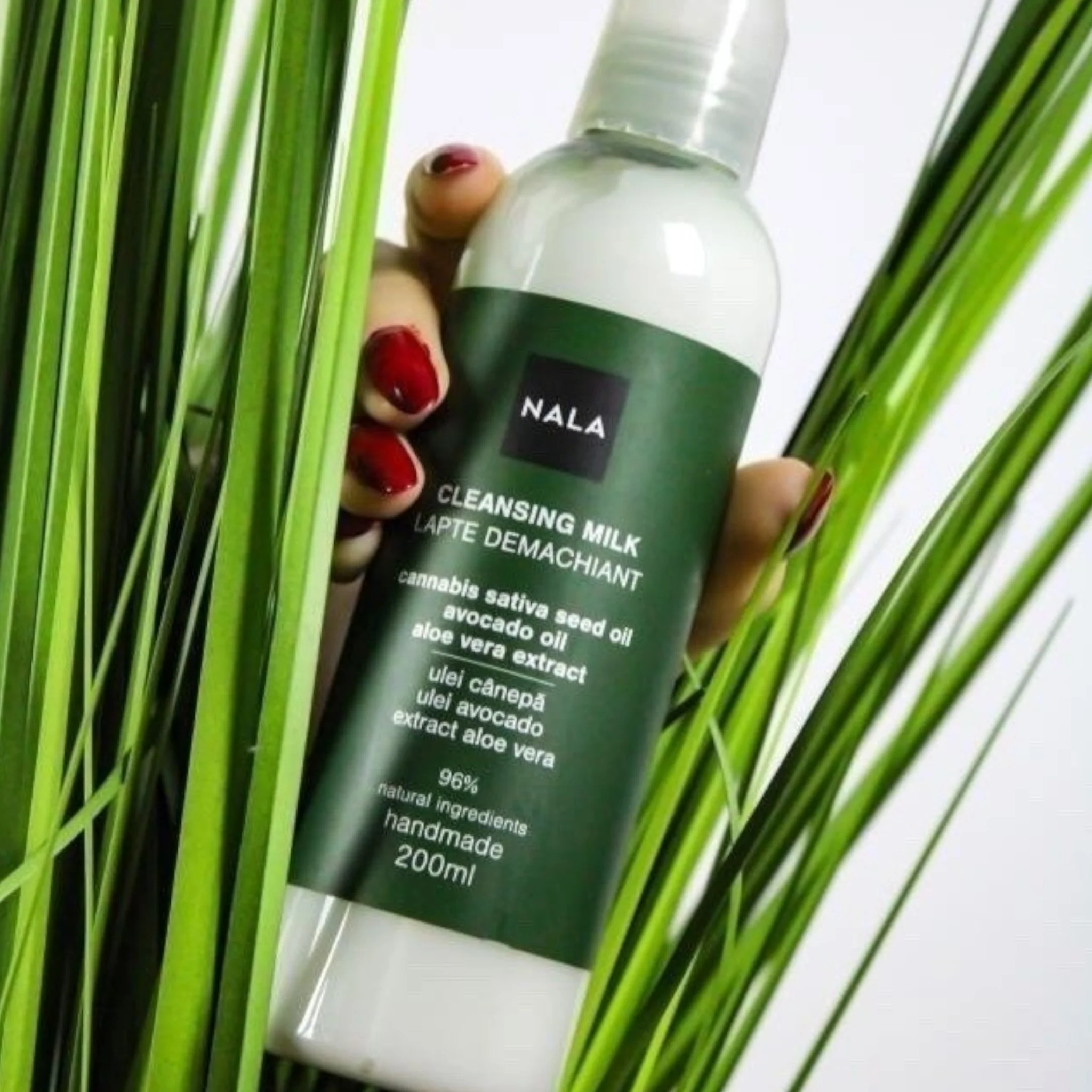 Lapte Demachiant - Ulei Cânepă, Avocado, Aloe Vera - Image 3