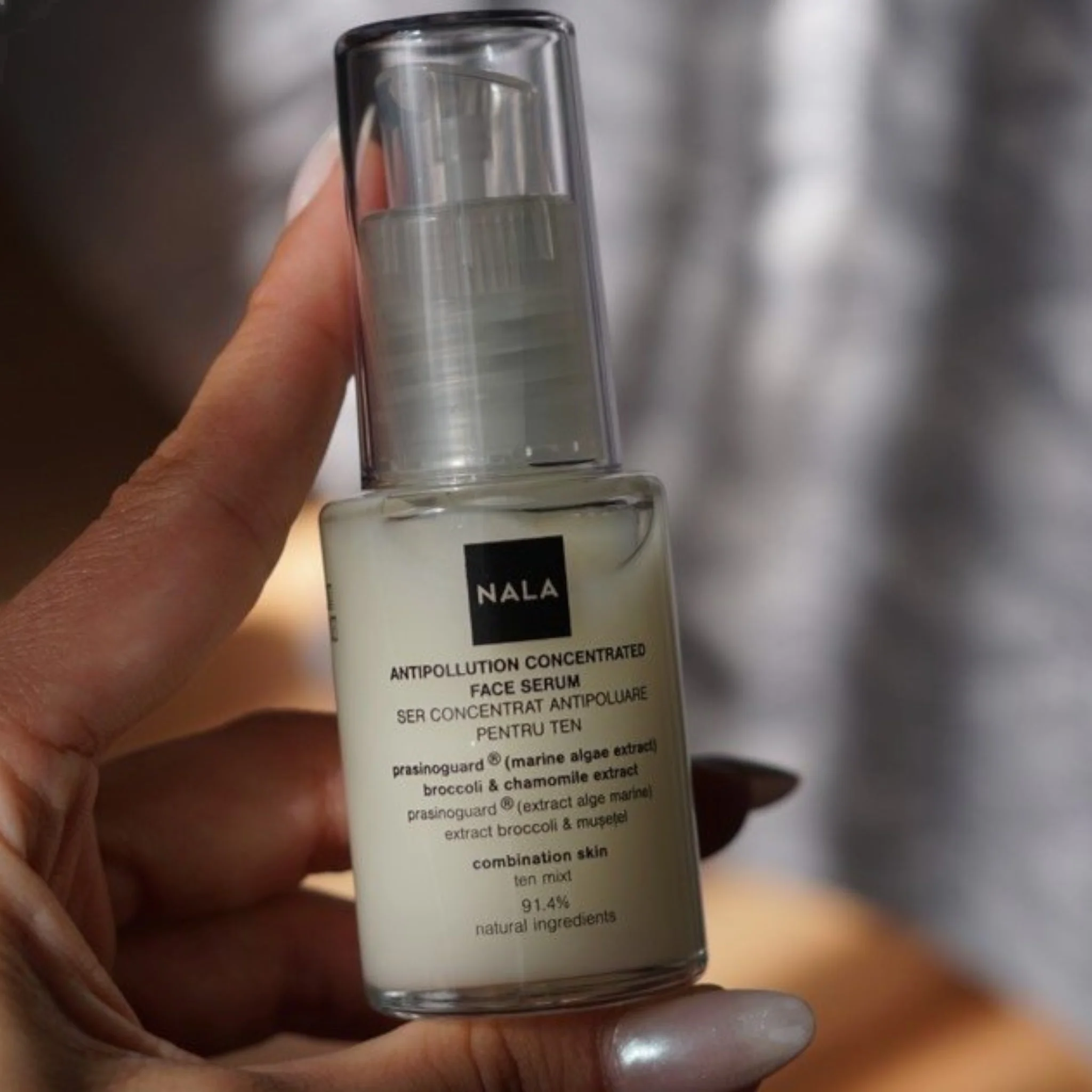 Ser Facial concentrat Antipoluare - Prasinoguard, Broccoli, Mușețel - Image 3