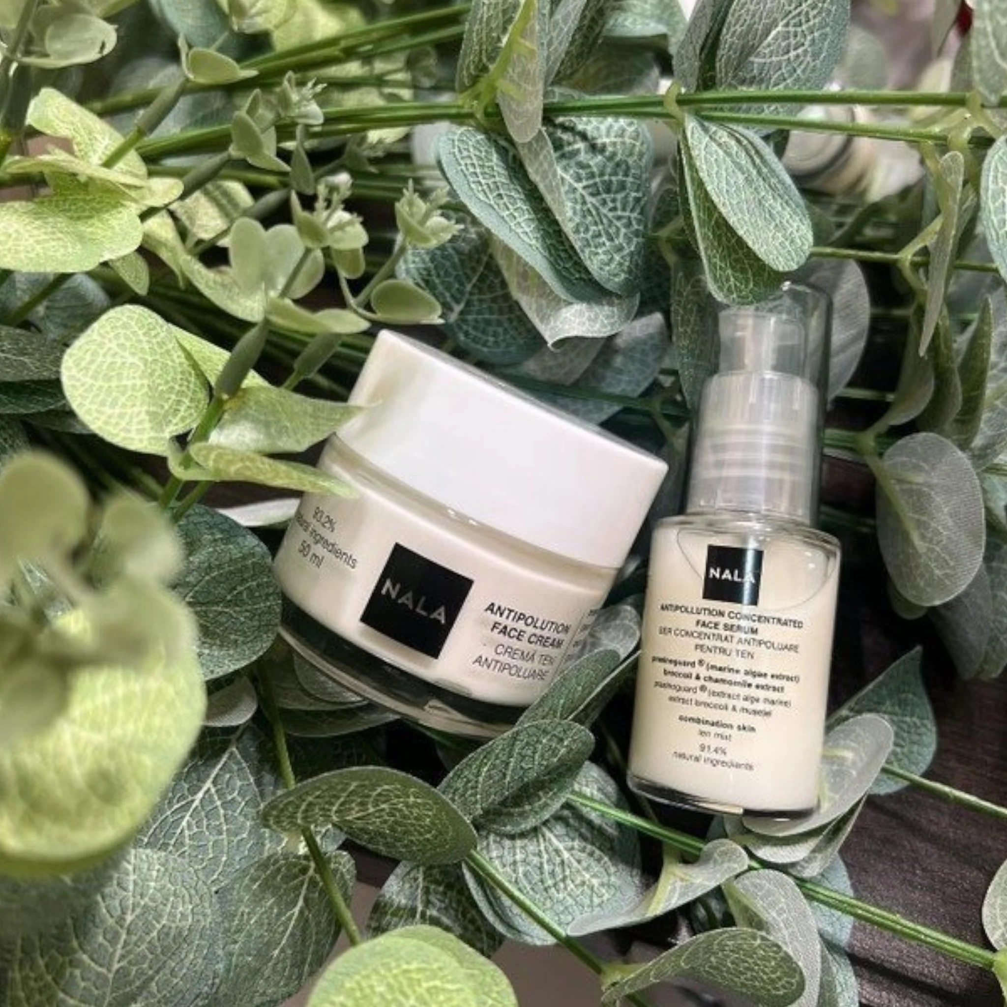 Ser Facial concentrat Antipoluare - Prasinoguard, Broccoli, Mușețel - Image 6