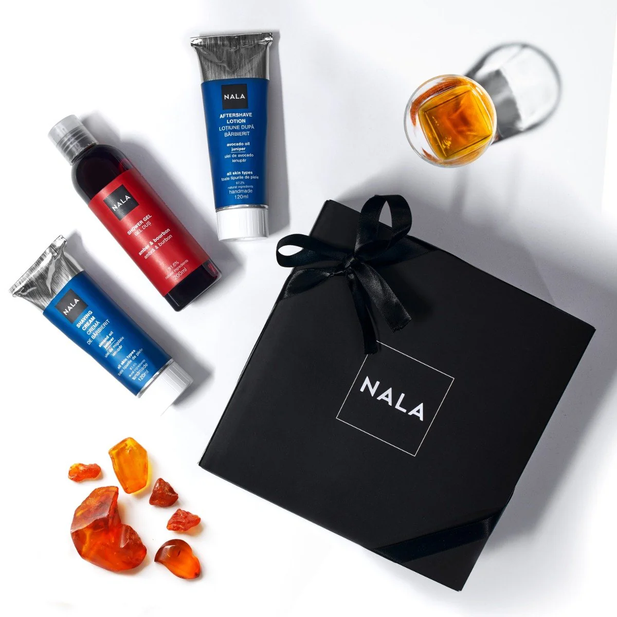 Set CADOU Îngrijire Bărbați - Ambră & Bourbon - Image 4