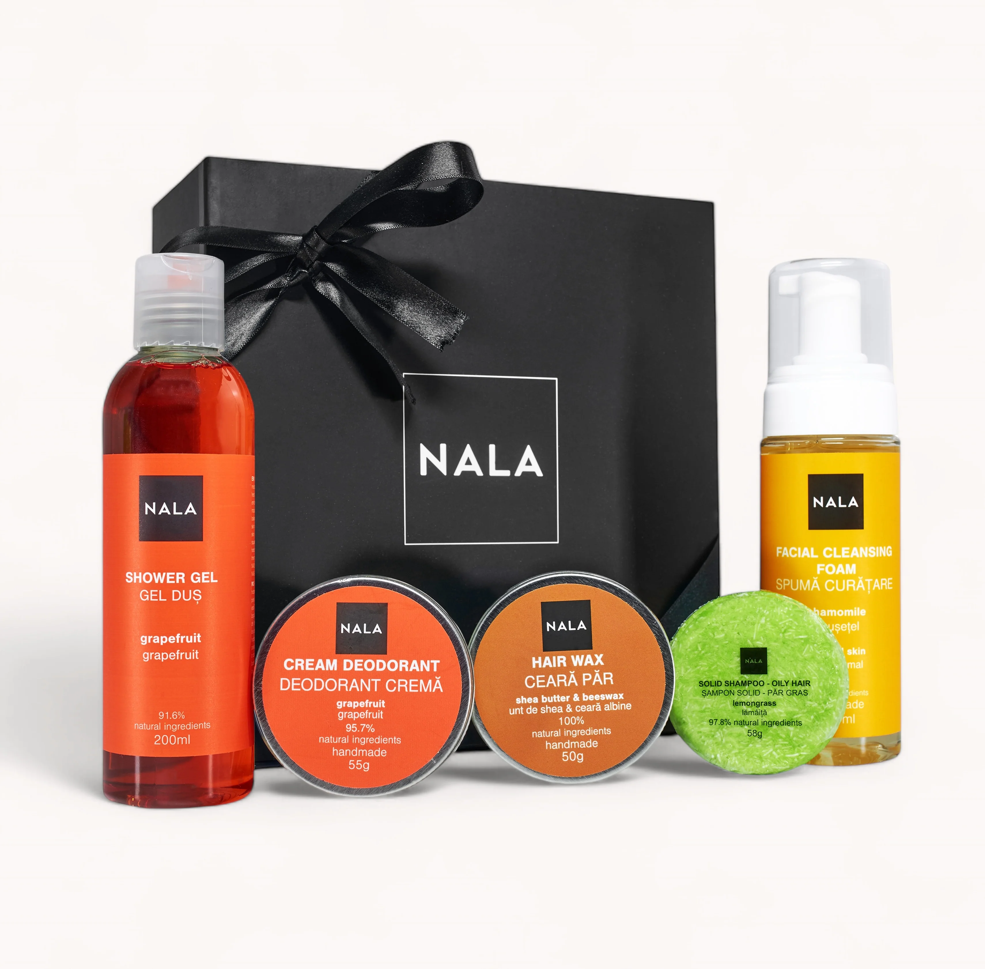 Set CADOU Îngrijire Bărbați PLUS - Grapefruit - Image 3