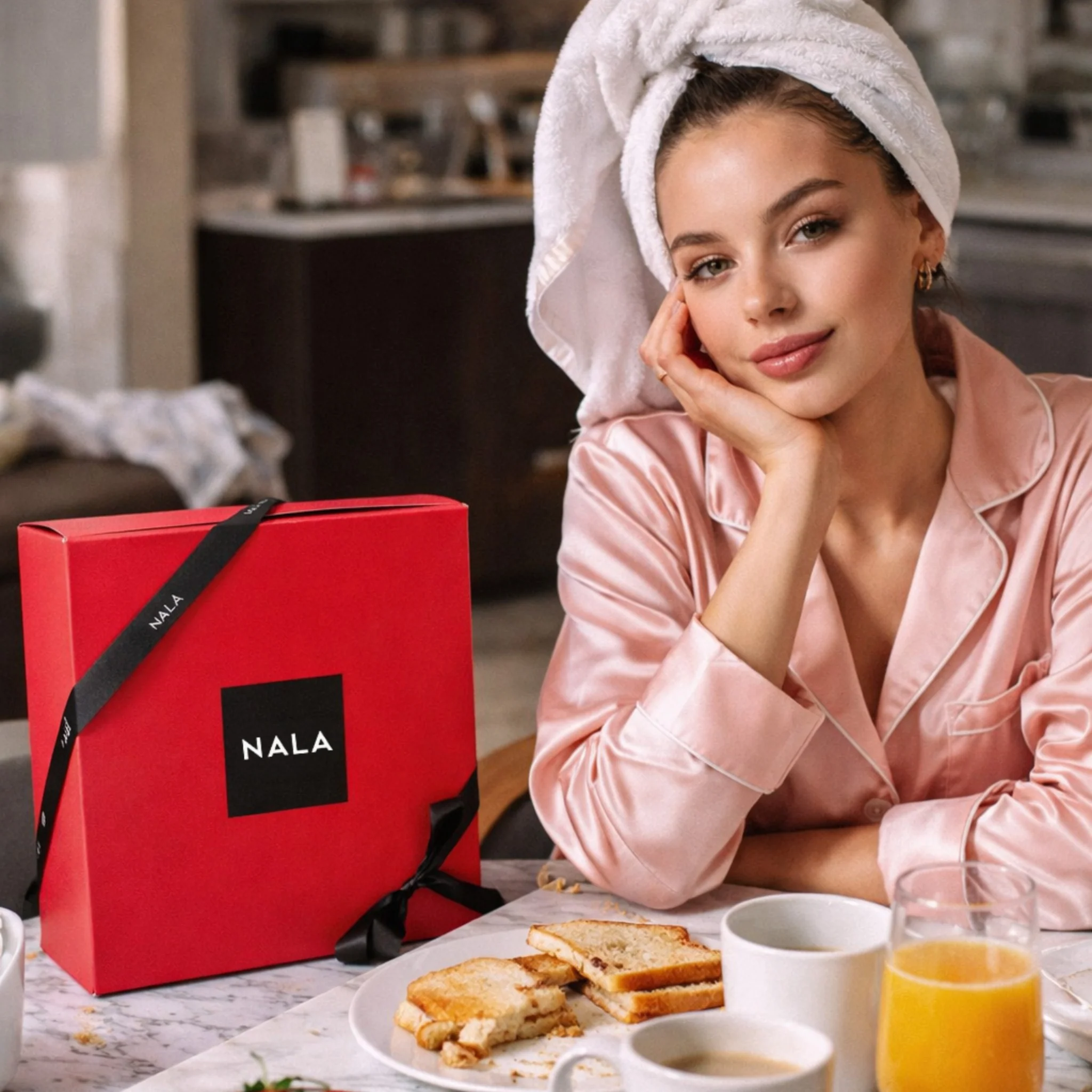 Set CADOU Hidratare și Iubire - Căpșuni & Liliac - Image 3